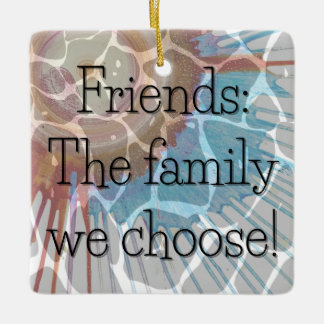 Familientag ausgewählt - Giraffe Keramikornament