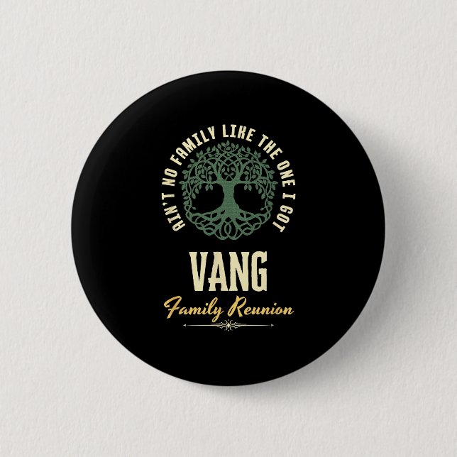 Familientreffen 2025 passendes Design - Vang  Button (Vorderseite)