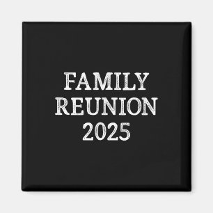 Familientreffen 2025 - Vintage-Stil - Magnet