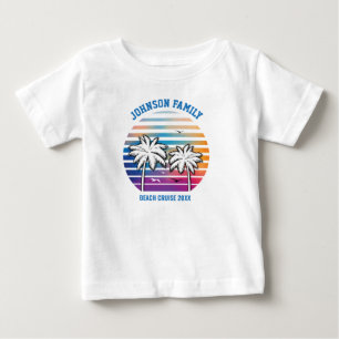 Familientreffen am Strand - Individuelle Kreuzfahr Baby T-shirt