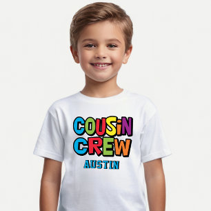 Familientreffen Bunte Cousin-Crew Tri-Blend Shirt