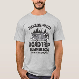 Familientreffen-Camping-Autoreise mit Oldtimer-Woh T-Shirt