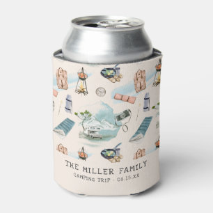 Familientreffen Camping Roadtrip Personalisierte D Dosenkühler