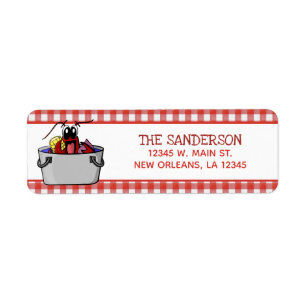 Familientreffen Crawfish Boil Rücksendeadresse