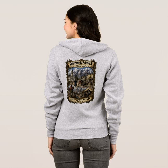 Familientreffen der Webbers Hoodie (Schwarz voll)