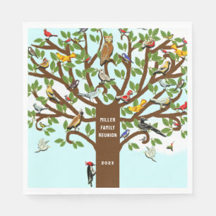 Familientreffen-Party-Servietten Serviette