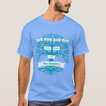 Familientreffen-T-Shirt mit benutzerdefiniertem Fa