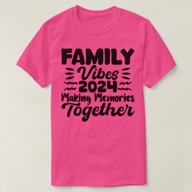 Familienunternehmen Erinnerungen zusammenführen 3 T-Shirt (Design vorne)