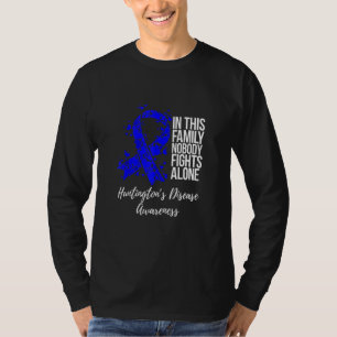 Familienunterstützung Huntingtons Bewusstsein für T-Shirt
