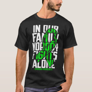 Familienunterstützung Nicht-Hodgkins Lymphom Krebs T-Shirt