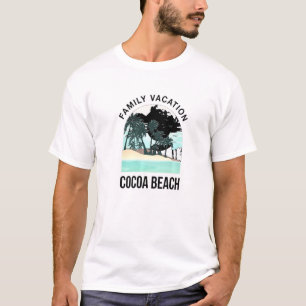 Familienurlaub 2021 Cocoa Beach Sommer Florida Tr T-Shirt
