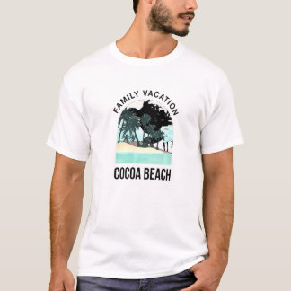 Familienurlaub 2021 Cocoa Beach Sommer Florida Tr T-Shirt