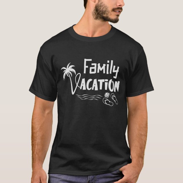 Familienurlaub 2021 Familienurlaub T-Shirt (Vorderseite)