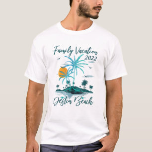Familienurlaub 2022 Florida Destin Strand T-Shirt