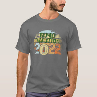 Familienurlaub 2022 Summer Island Beach Familia V T-Shirt
