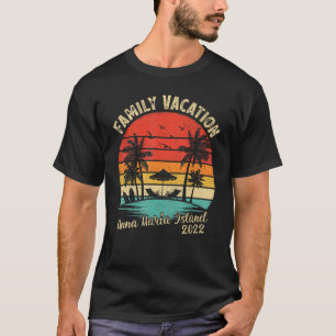 Familienurlaub 2022 Vintag Florida Anna Maria ist T-Shirt
