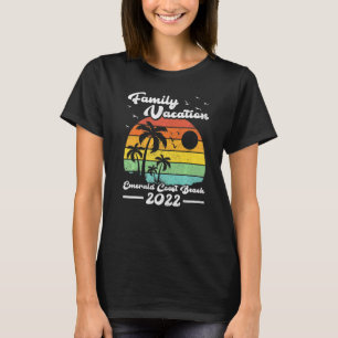 Familienurlaub 2022 Vintag Florida Emerald Coast T-Shirt