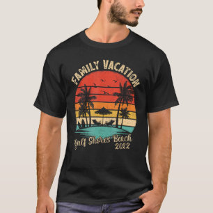 Familienurlaub 2022 Vintag Retro Alabama Golf Sh T-Shirt