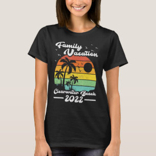 Familienurlaub 2022 Vintages Florida Clearwater T-Shirt