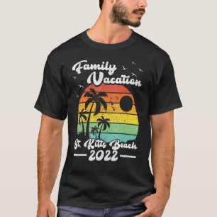 Familienurlaub 2022 Vintages Lost Paradies St Kitt T-Shirt