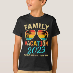 Familienurlaub 2023 Beach Matching Sommerurlaub T-Shirt