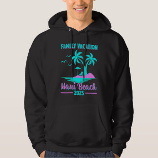 Familienurlaub 2023 Palme Hawaii Maui Strand   Hoodie