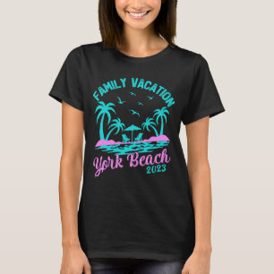 Familienurlaub 2023 York Beach T-Shirt