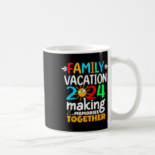 Familienurlaub 2024 Beach Matching Sommerfamilie Kaffeetasse