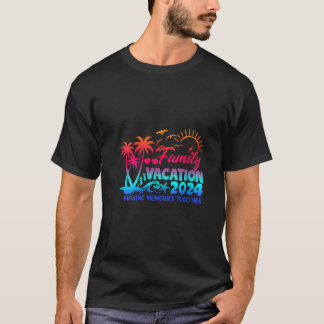 Familienurlaub 2024 Erinnerungen zusammenführen Fa T-Shirt