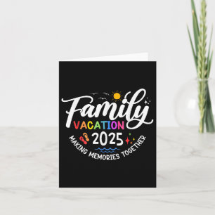 Familienurlaub 2025 Erinnerungen zusammenführen Karte