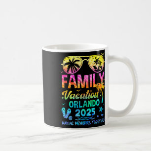Familienurlaub 2025 Orlando Matching Erinnerungen Kaffeetasse