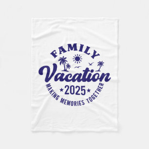 Familienurlaub 2025 passende Familienzusammenkunft Fleecedecke