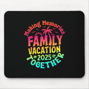 Familienurlaub 2025 passende Familienzusammenkunft Mousepad