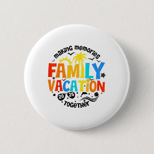 Familienurlaub 2025 Strand passende Familie Sommer Button
