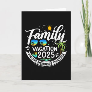 Familienurlaub 2025 Strand passende Familie Sommer Karte