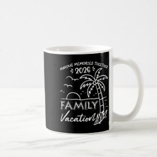 Familienurlaub 2026 Beach Palm Tree Sommer Kaffeetasse