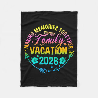 Familienurlaub 2026 Erinnerungen machen passend Fleecedecke