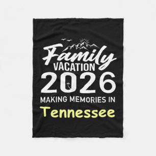 Familienurlaub 2026 Erinnerungen Tennessee Sommer Fleecedecke