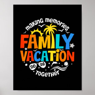 Familienurlaub 2026 Gemeinsame Erinnerungen erstel Poster
