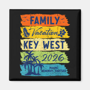 Familienurlaub 2026 Key West passendes Sommerferie Magnet