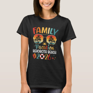 Familienurlaub 2026 passende Gruppe Delaware Rehob T-Shirt