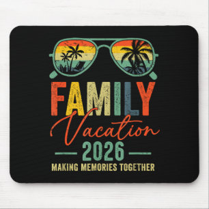Familienurlaub 2026 Strand passende Sommerferien Mousepad