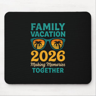 Familienurlaub 2026 Tropische Sonnenuntergangs-Eri Mousepad