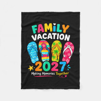 Familienurlaub 2027 Sommer Strand Familienreisen Fleecedecke