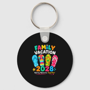 Familienurlaub 2028 Sommer Strand Familienreisen Schlüsselanhänger