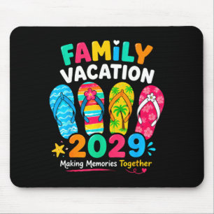 Familienurlaub 2029 Sommer Strand Familienreisen Mousepad
