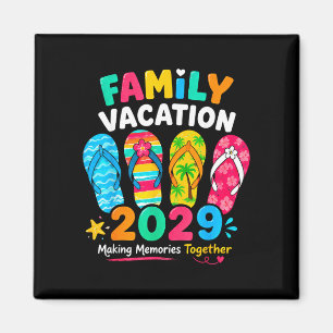 Familienurlaub 2029 Sommer Strand Familientrips Magnet