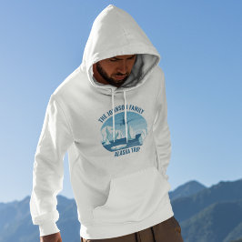 Familienurlaub Alaska Cooler Ozean Hoodie