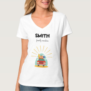 Familienurlaub am Strand Matching T-Shirt