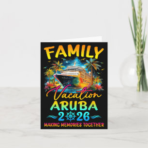 Familienurlaub Aruba 2026 Matching-Gruppe Sommer Karte